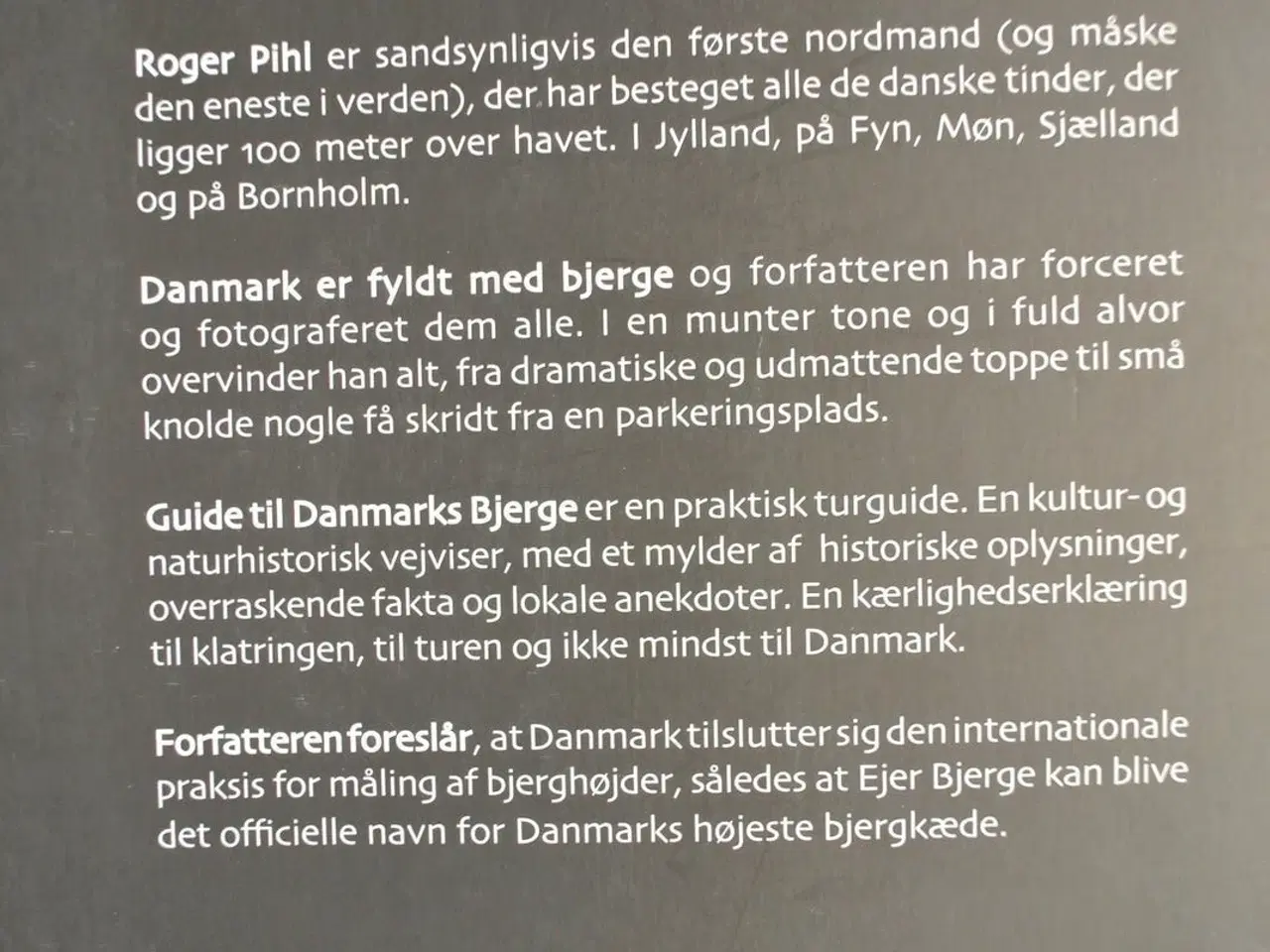 Billede 4 - guide til danmarks bjerge, af roger pihl, emne: na