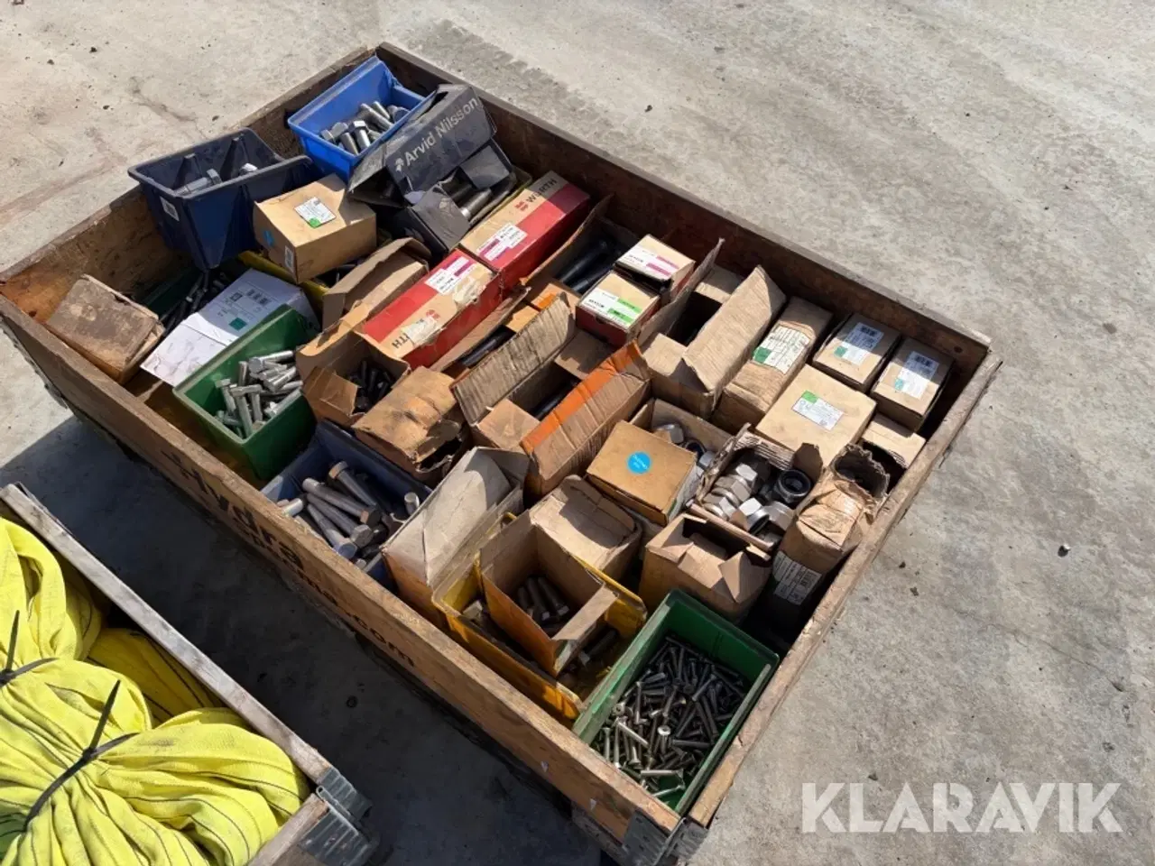 Billede 1 - Rustfri bolte og møtrikker blandet 140 kg