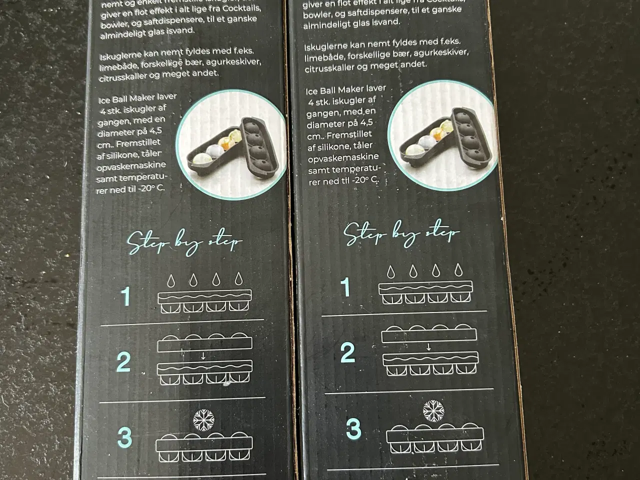 Billede 2 - Isterningbakker i silikone 2 stk 