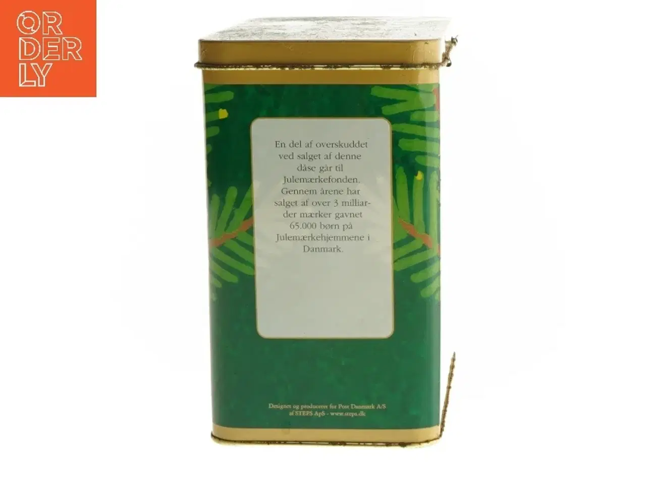 Billede 2 - Julemærkedåse (str. 15x15 cm)