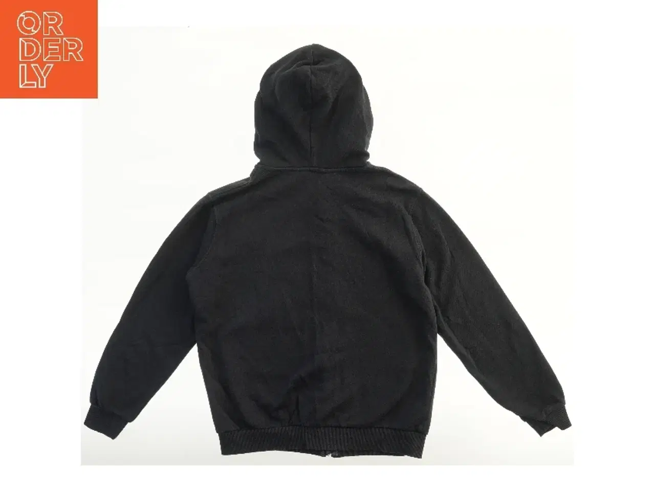 Billede 1 - Sort hættetrøje med skeletdesign fra H&M (str. 146)