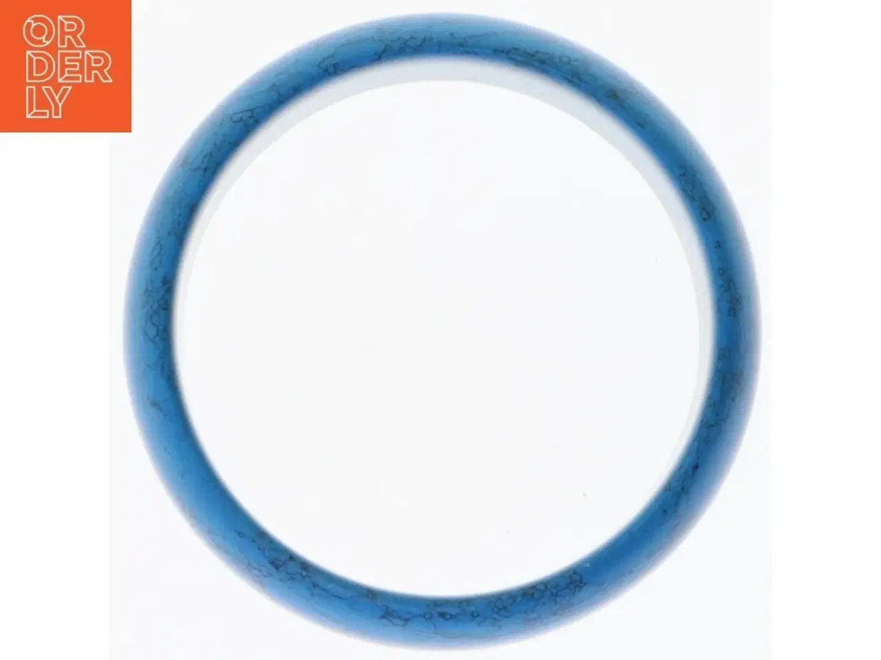 Billede 2 - Blåt vintage armbånd (str. 6 x 3 cm)