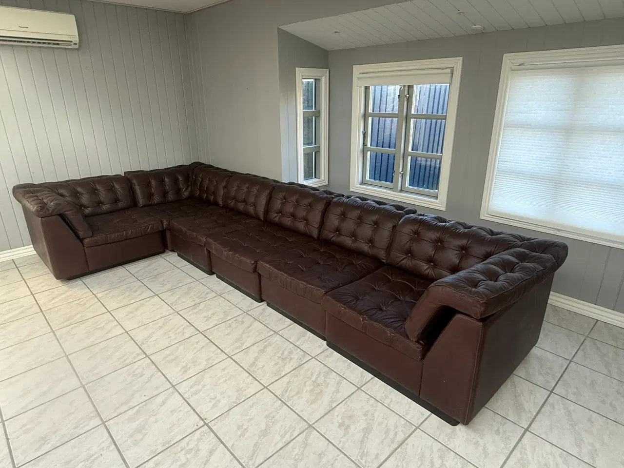 Billede 1 - GRATIS GRATIS - Brun modul sofa