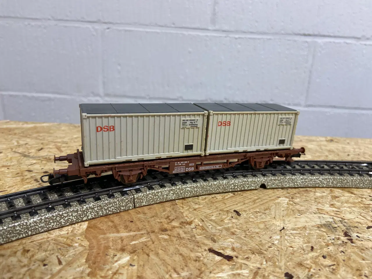 Billede 6 - Lima H0 DSB containervogne