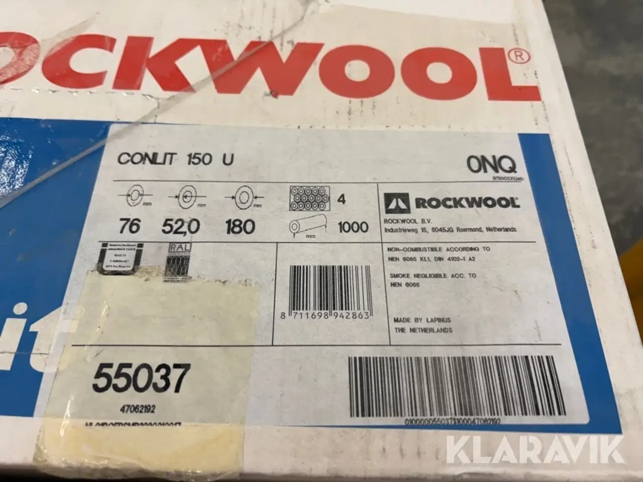 Billede 11 - Brandisolering Rockwool Conlit 150 U