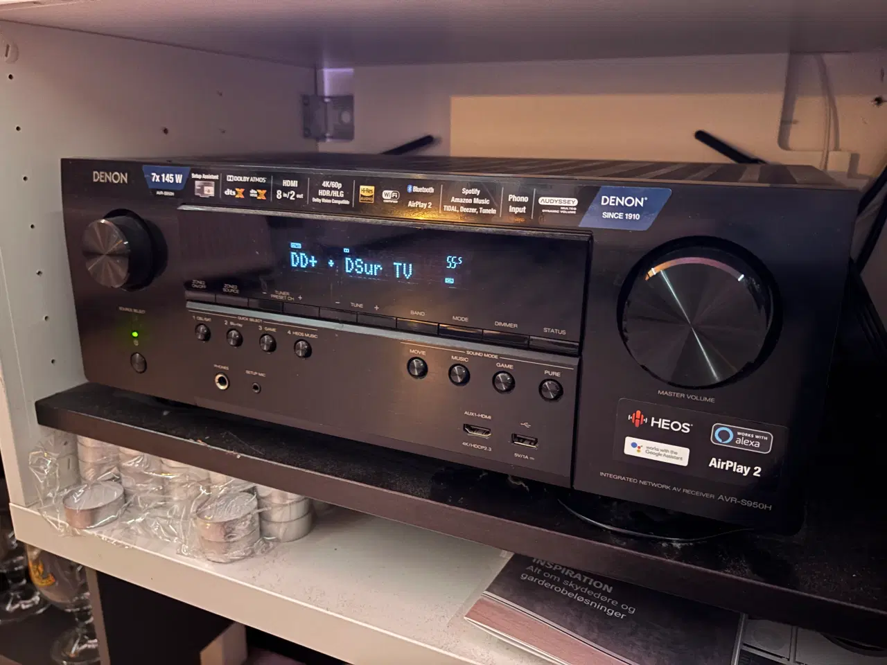 Billede 1 - Denon AVR-S950H receiver