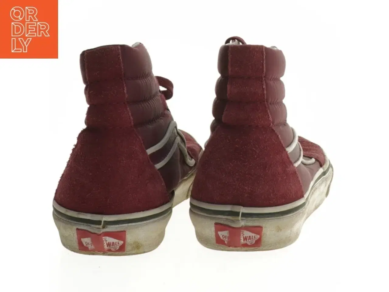 Billede 2 - Brugte burgundy Vans sneakers i størrelse 37 fra Vans (str. 37 )
