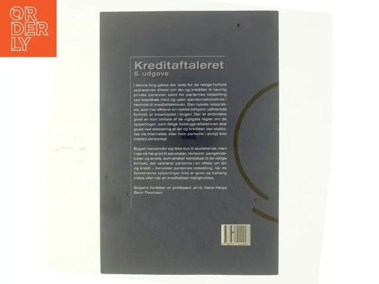 Billede 3 - Kreditaftaleret af Hans Helge Beck Thomsen (Bog)