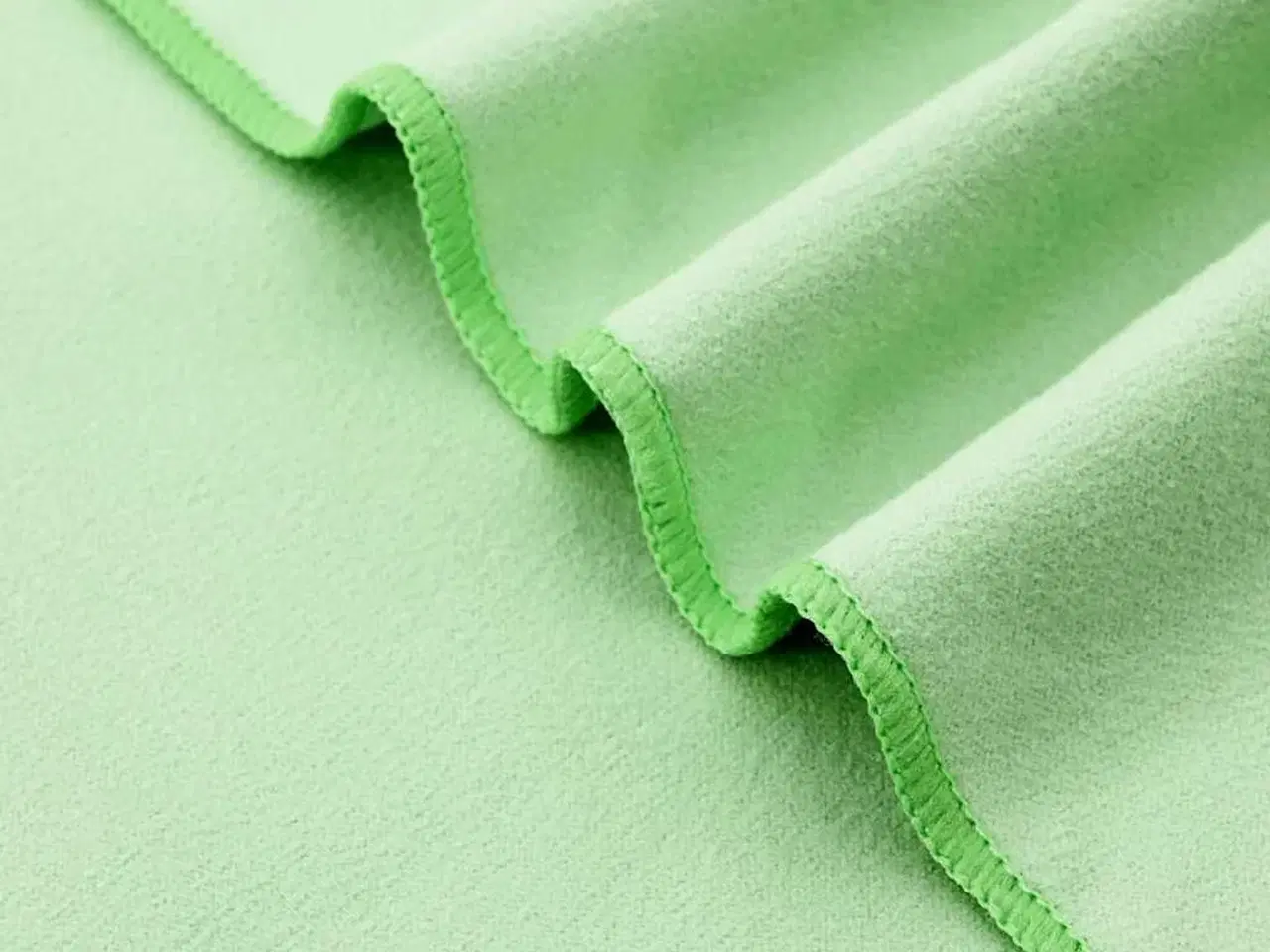 Billede 8 - Liggestols håndklæder 2 stk Grøn 210 x 75 cm