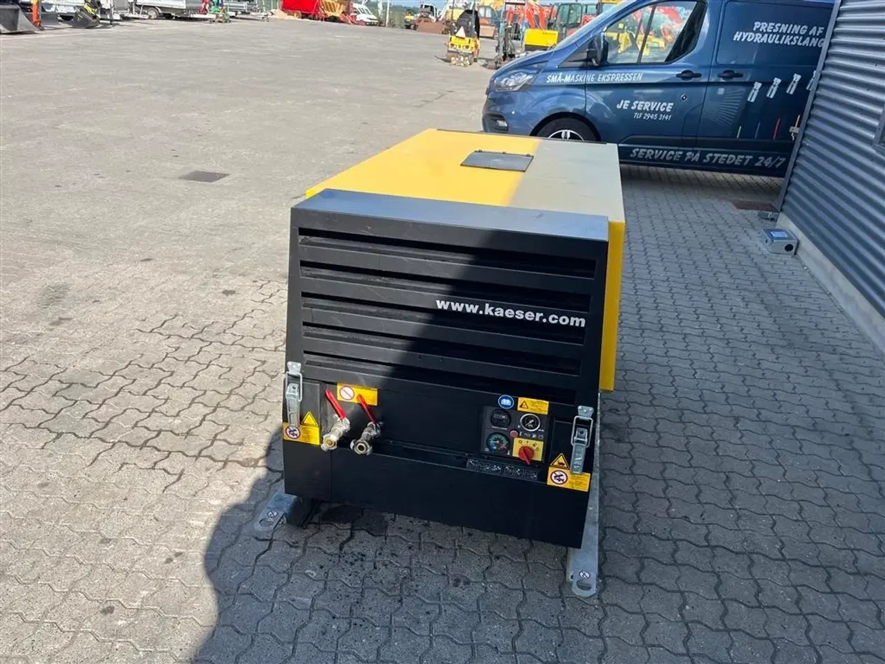 Billede 4 - Kaeser M 31 3M3 kompressor på ski