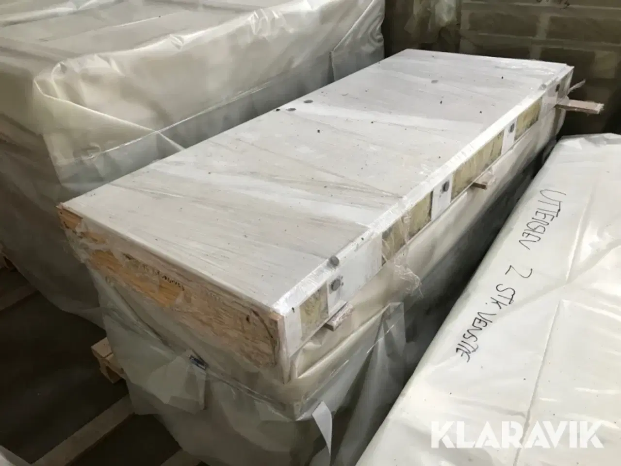 Billede 8 - Sikkerhedsdør Magnum venstre hvid glat med karm 1 styk