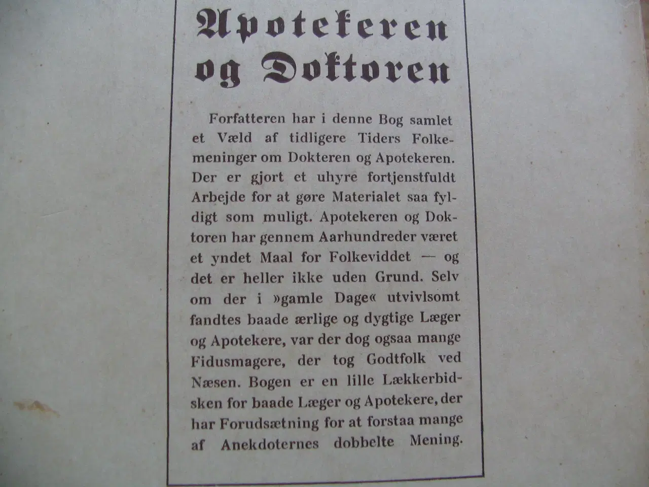 Billede 6 - Lund Madsen. Apotekeren og Doktoren