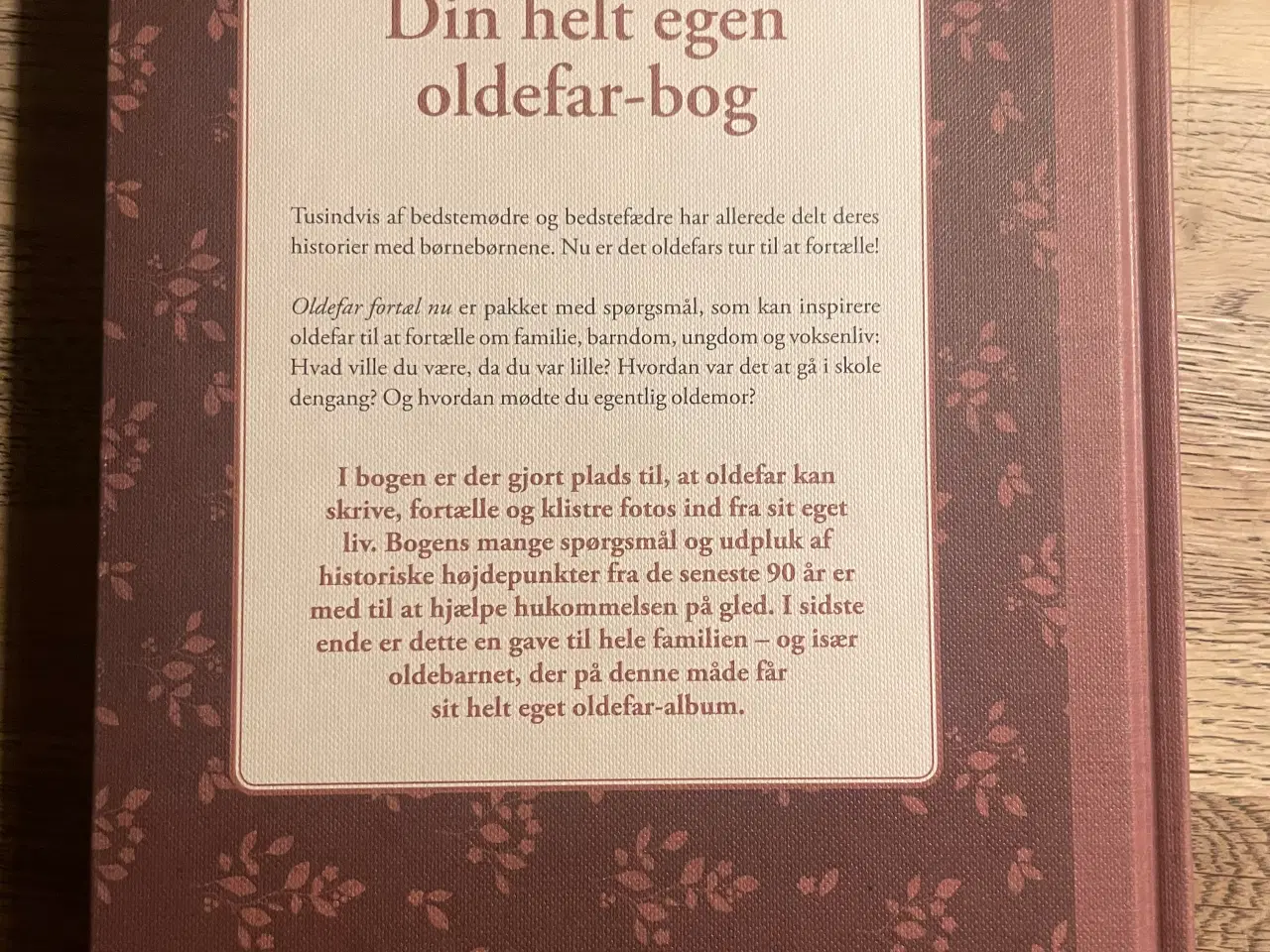 Billede 2 - Oldefar fortæl nu, Elma van  Vliet