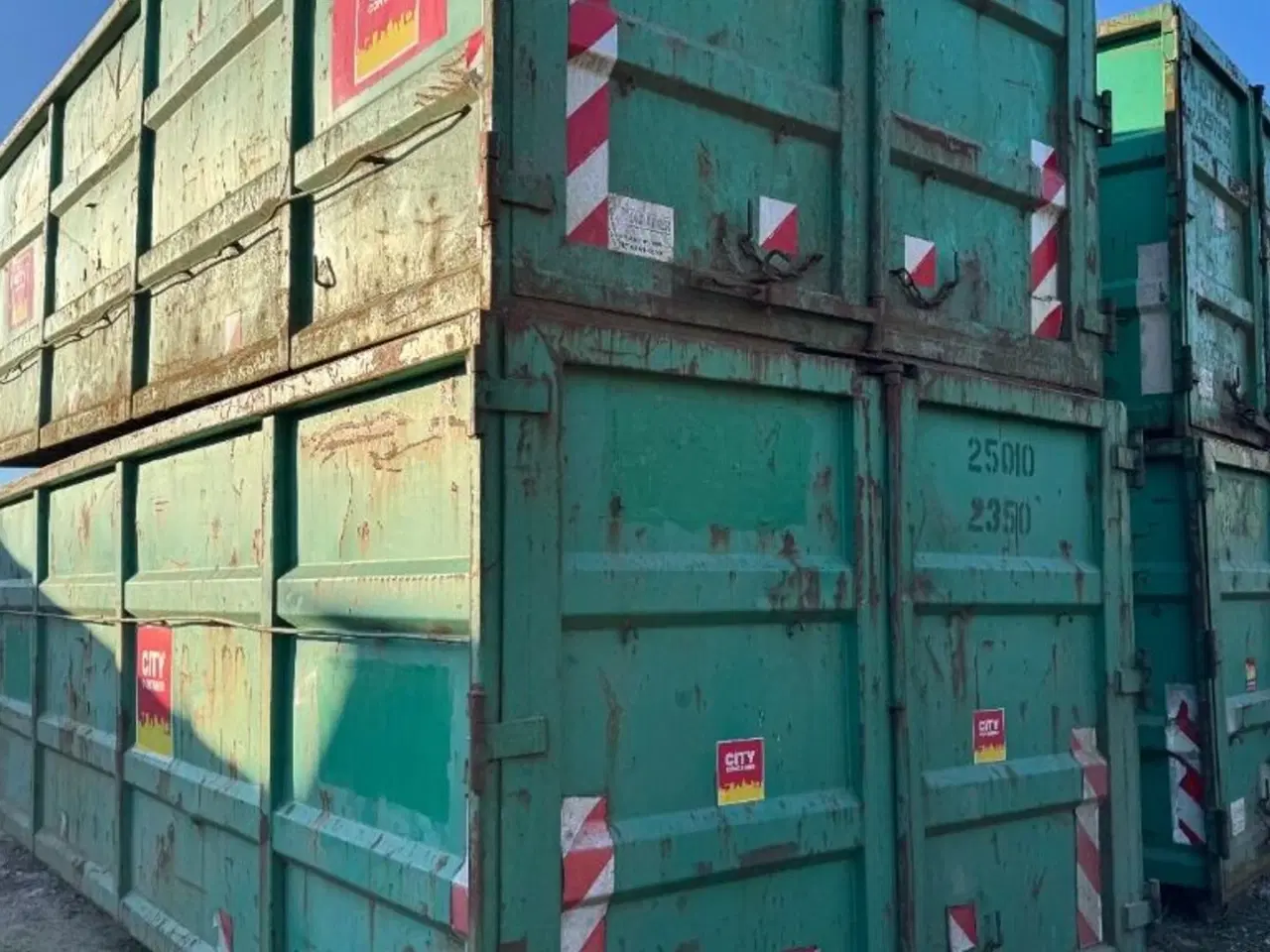 Billede 3 - 6 x 25m3 åbne containerkasser