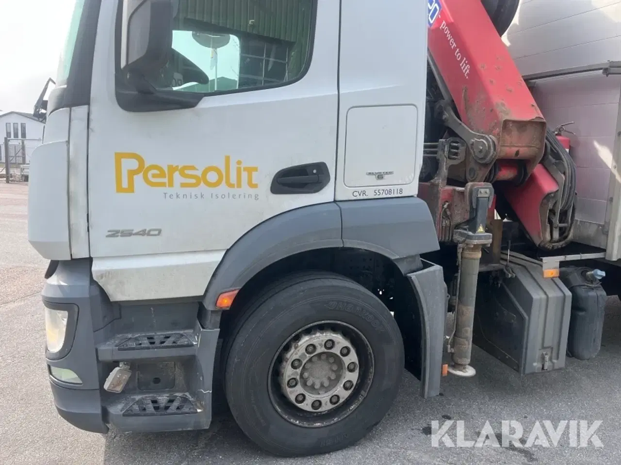 Billede 12 - Lastbil Mercedes-Benz Antos 2540 6x2/4 Med kran