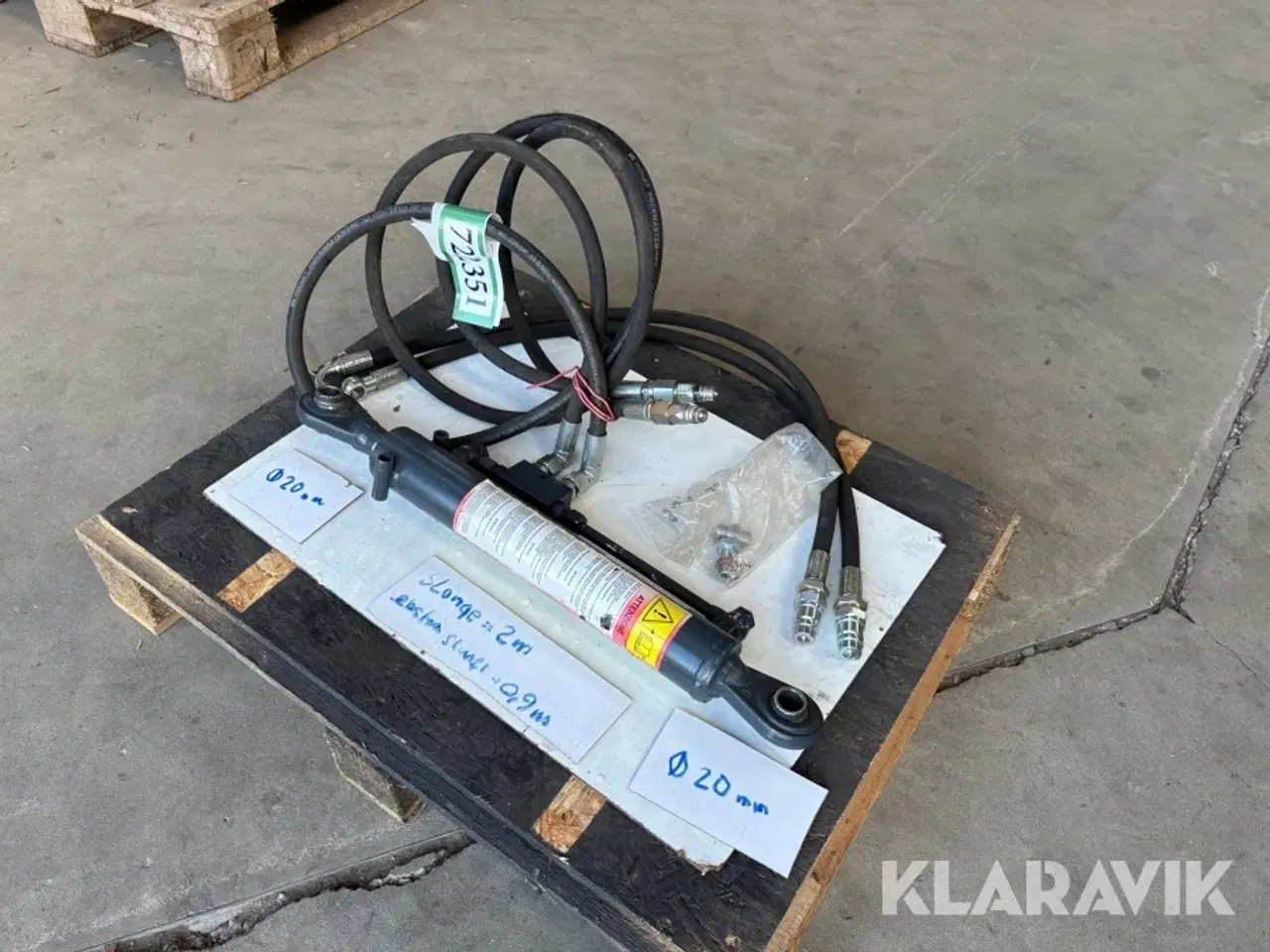 Billede 1 - Hydraulisk topstang Granit 20000059