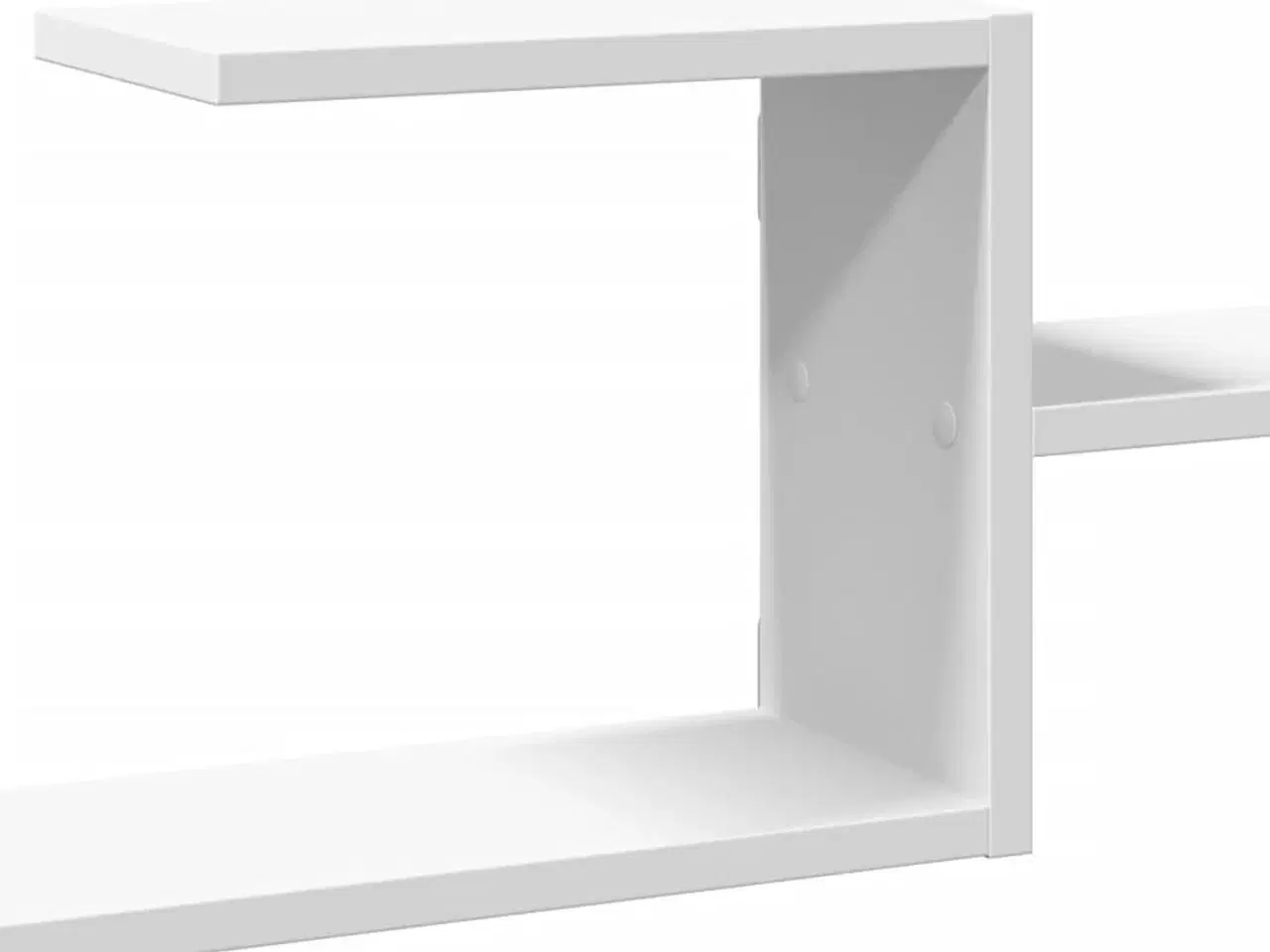 Billede 8 - Væghylde 104x15x49 cm konstrueret træ hvid