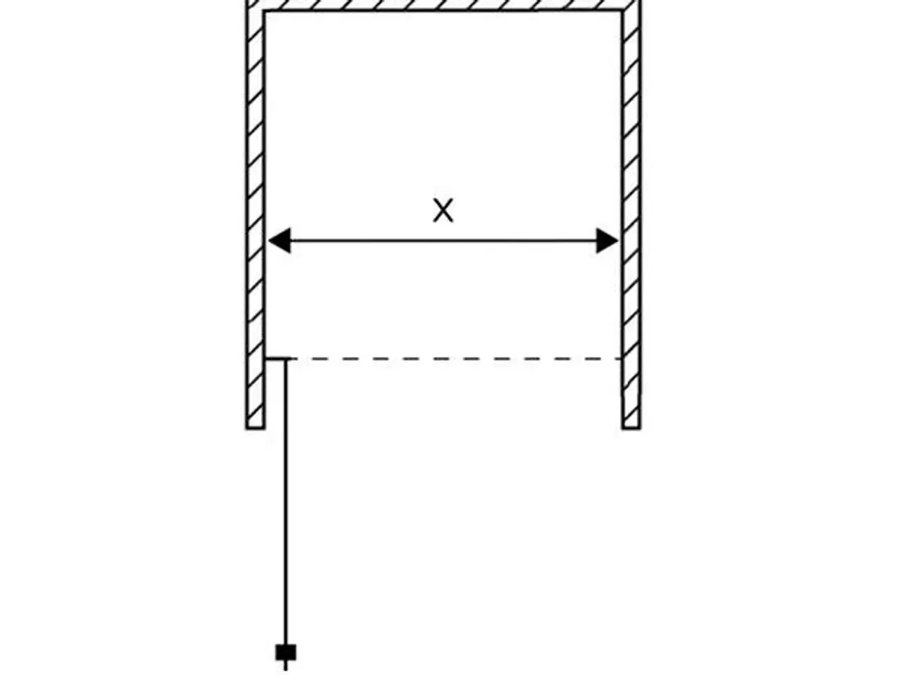 Billede 4 - Gråt glas Svingdør STRØMBERG