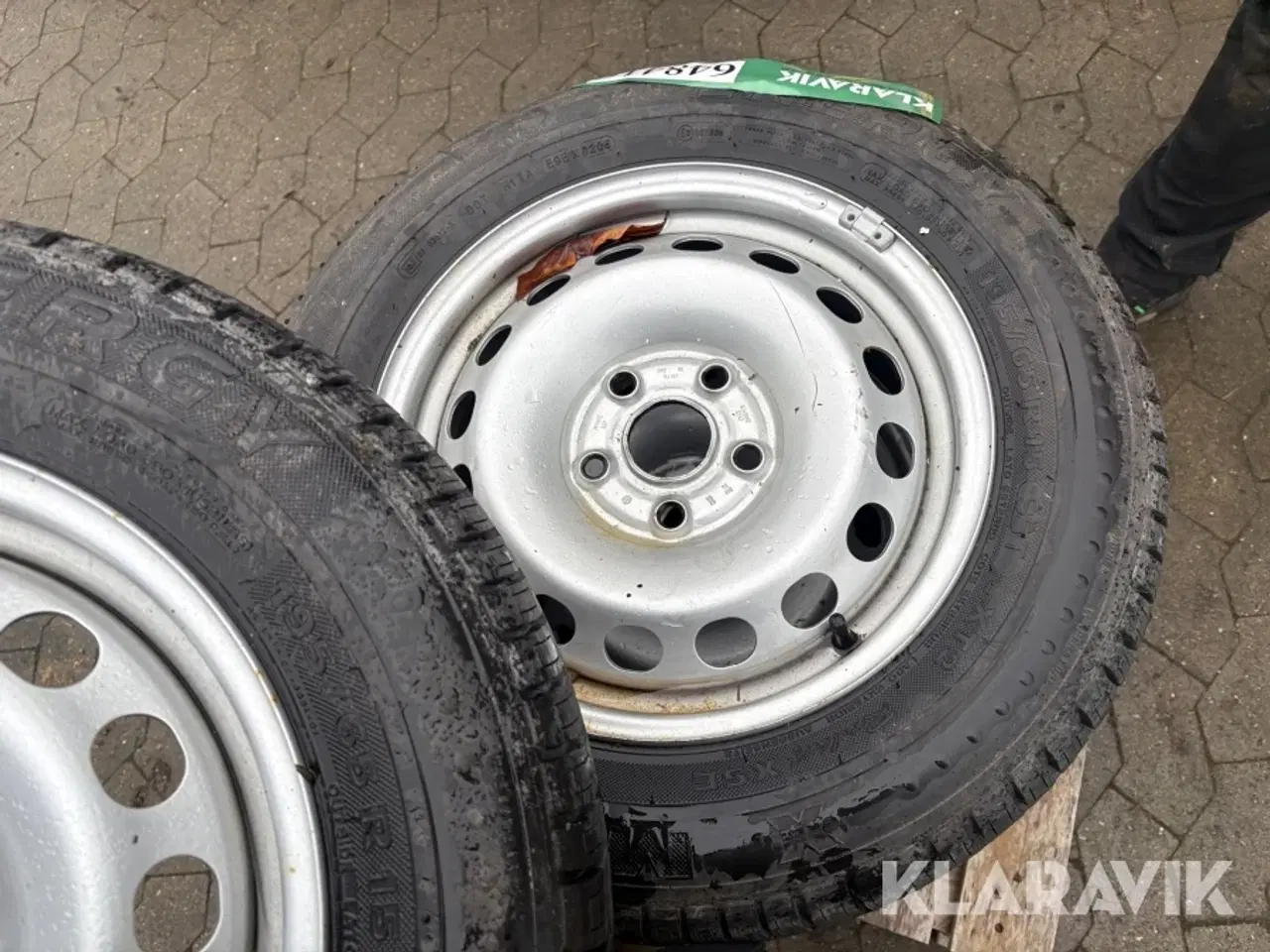 Billede 11 - Sommerdæk på stål fælg Michelin Energi 4 styk