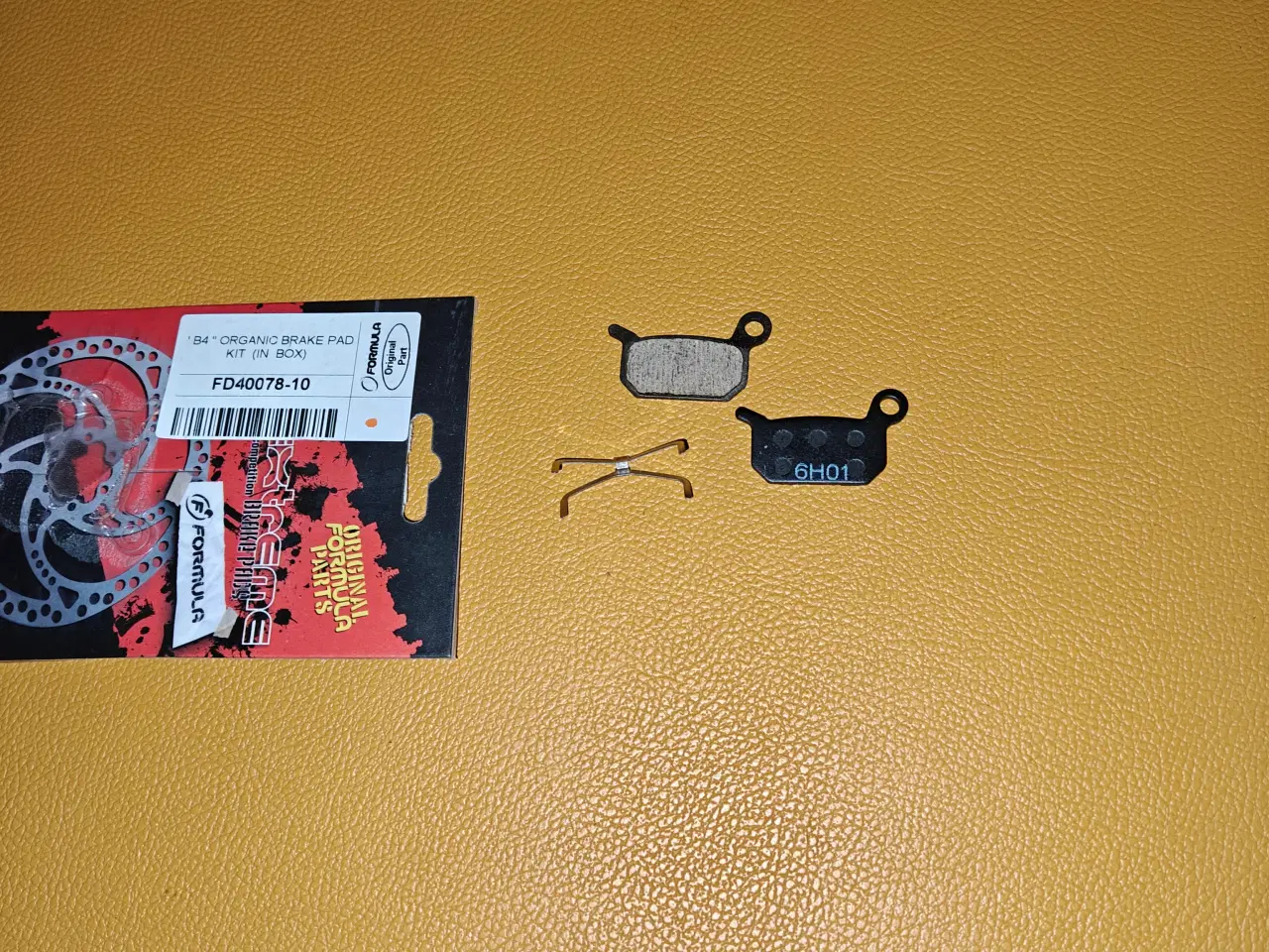 Billede 2 - Formula B4 ORGANIC BRAKE PAD KIT