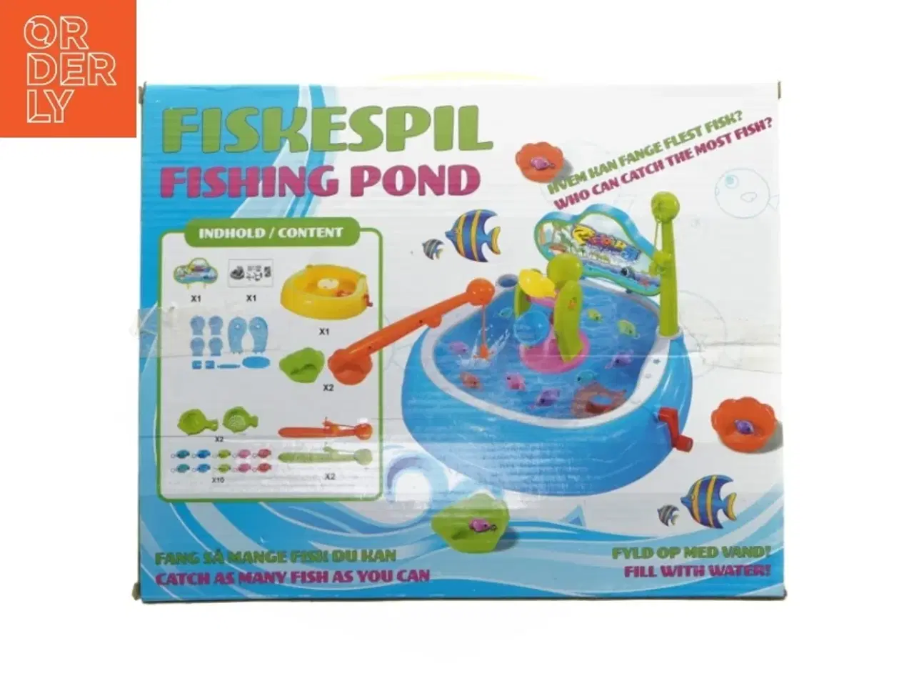 Billede 3 - Børne fiskespil (str. 26x25 cm)