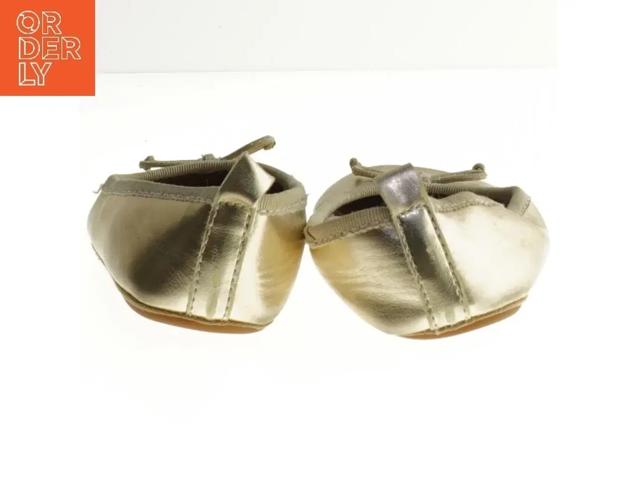 Billede 2 - Guld ballerina sko til børn fra H&M (str. 23 )