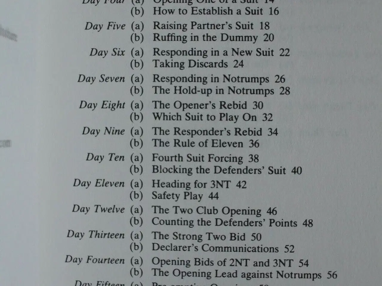 Billede 2 - how to win at bridge in 30 days, by david bird, em