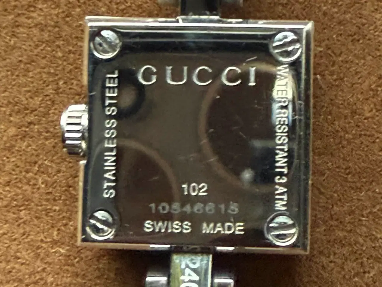 Billede 6 - Super flot Gucci 102G Mini dameur med diamanter