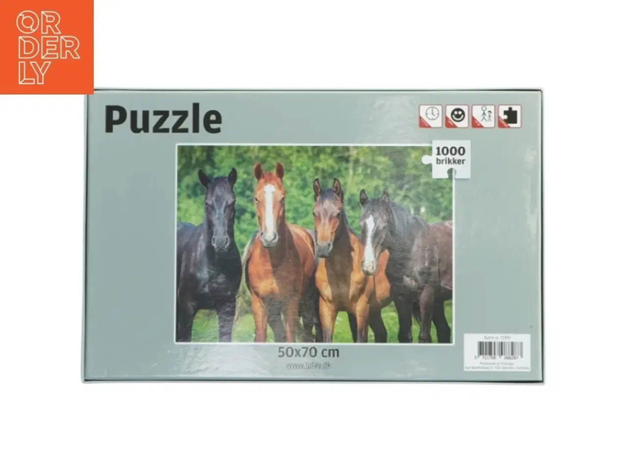 Billede 3 - Heste puslespil med 1000 brikker (str. 1000 brikker)