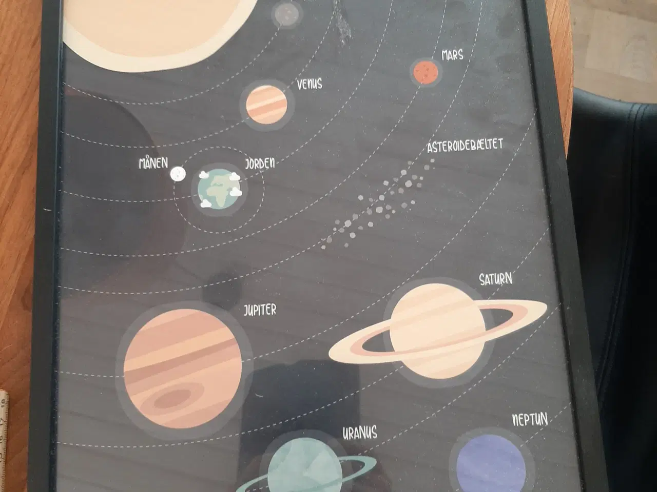 Billede 2 - 2  stk Plakater med solsystemet.
