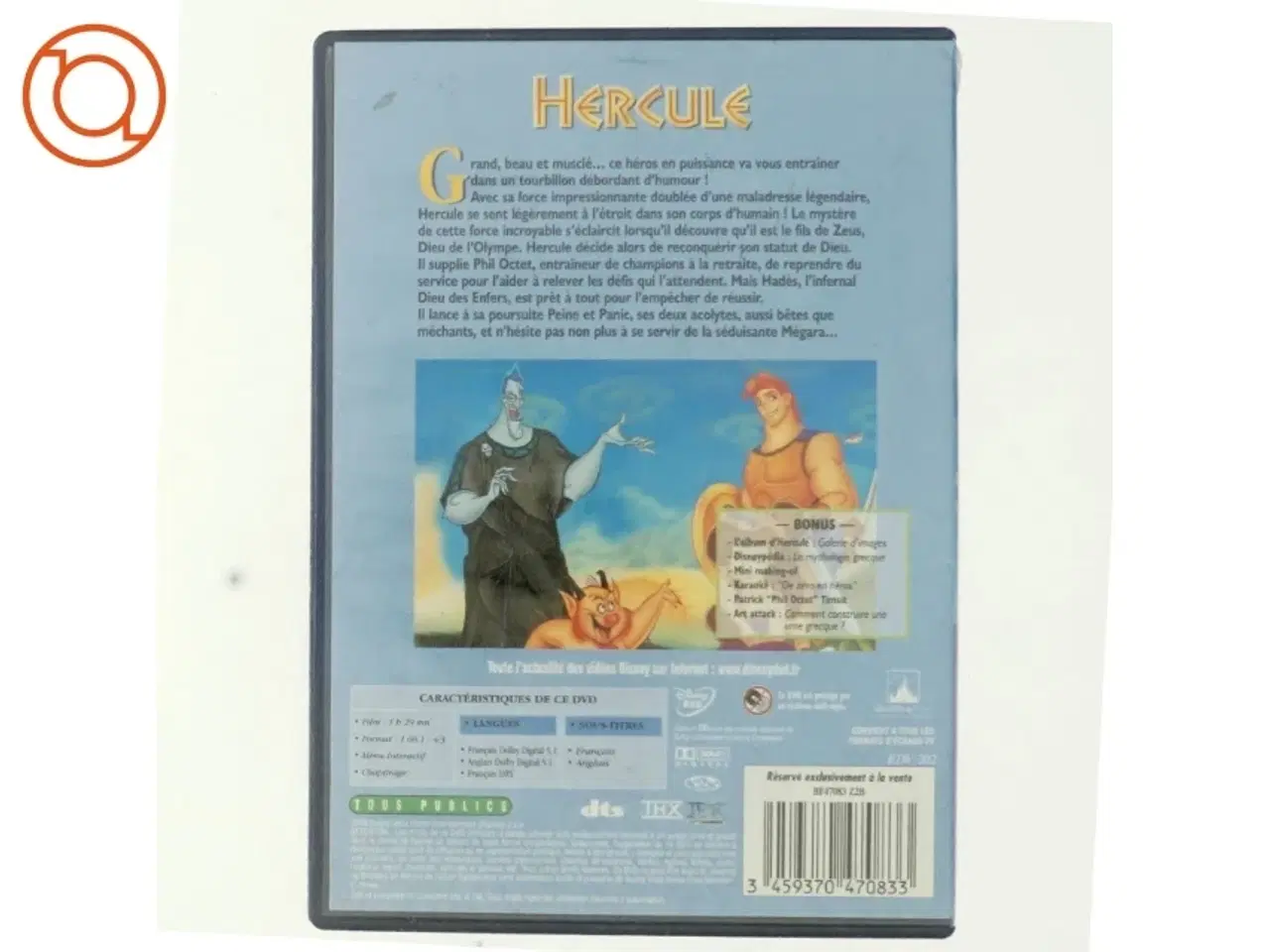 Billede 3 - Hercule, på fransk
