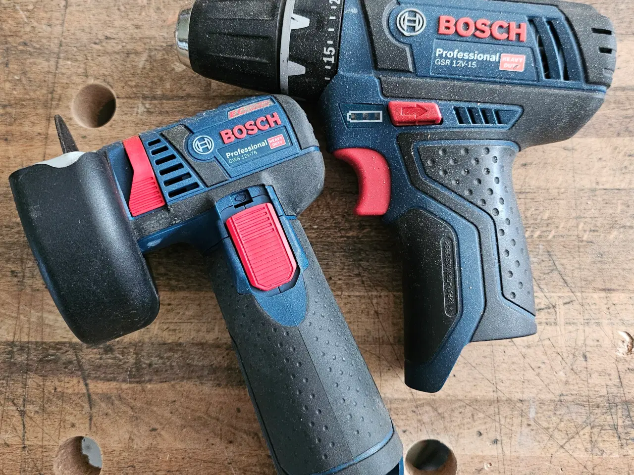 Billede 1 - Bosch Prof 12V  Vinkelsliber og skruemaskine