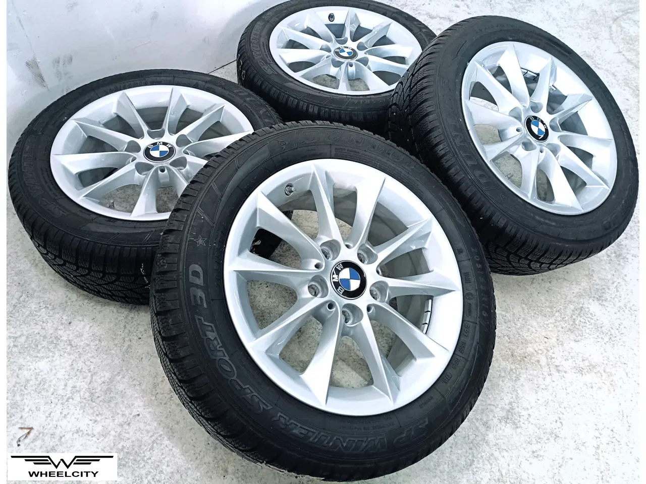 Billede 1 - 5x120 16" ET40 nav 72,6ø BMW vintersæt inkl.TPMS