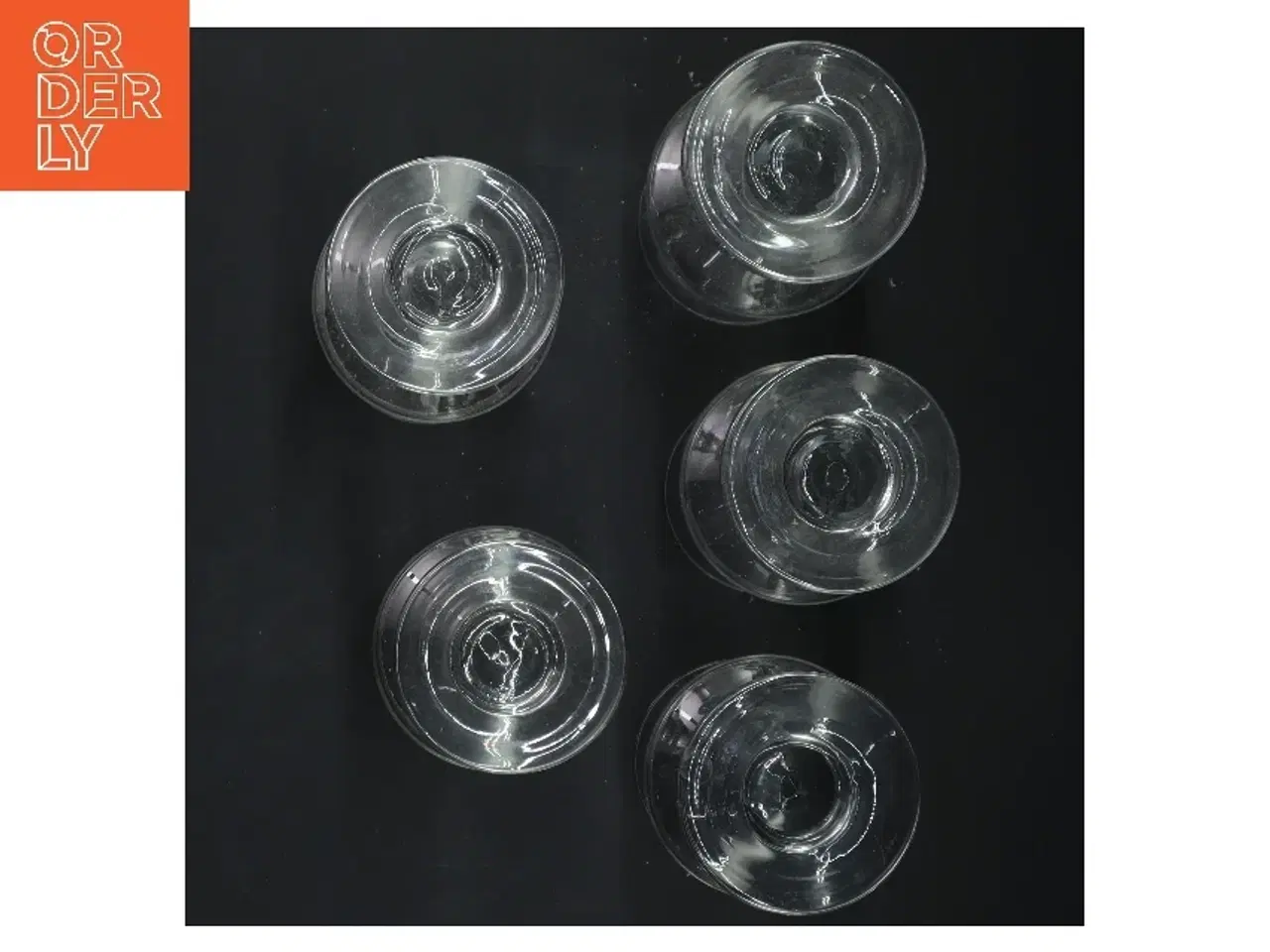 Billede 2 - Sæt med 5 glas (str. 5 styk, 13,5 cm)