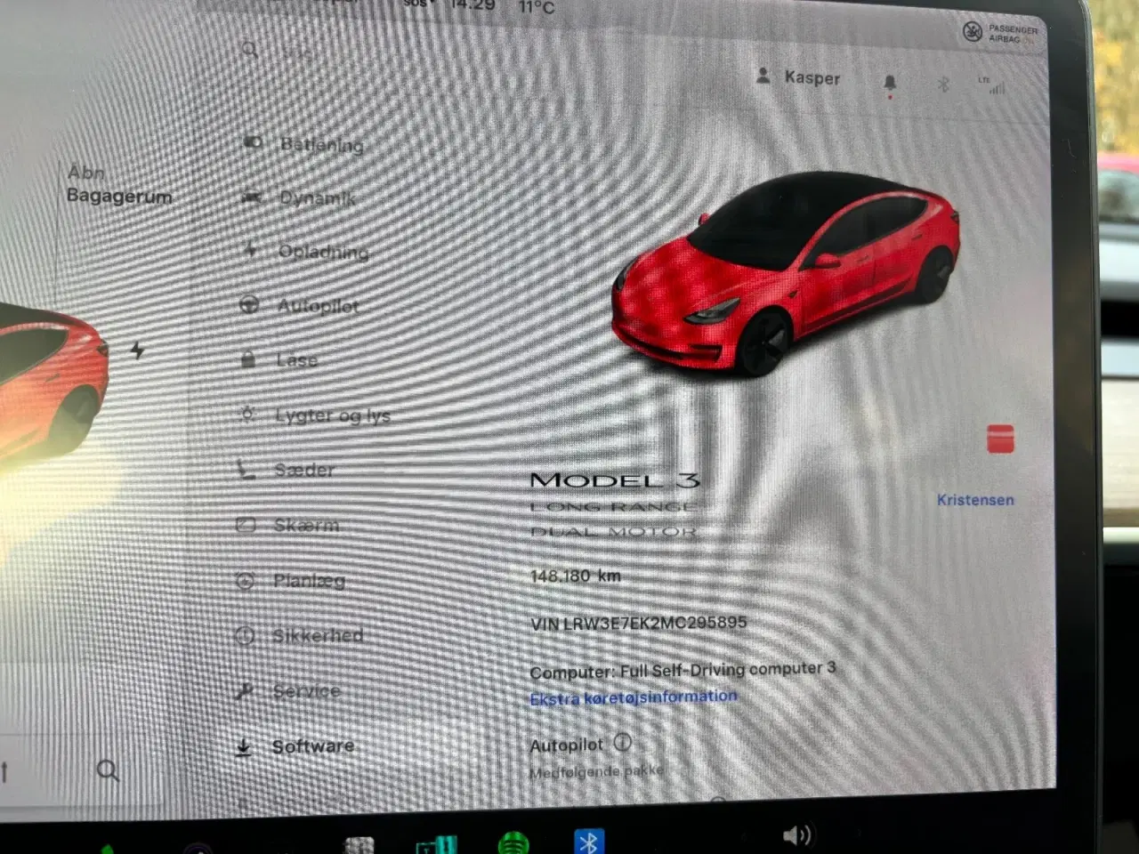 Billede 13 - Tesla Model 3  Long Range AWD