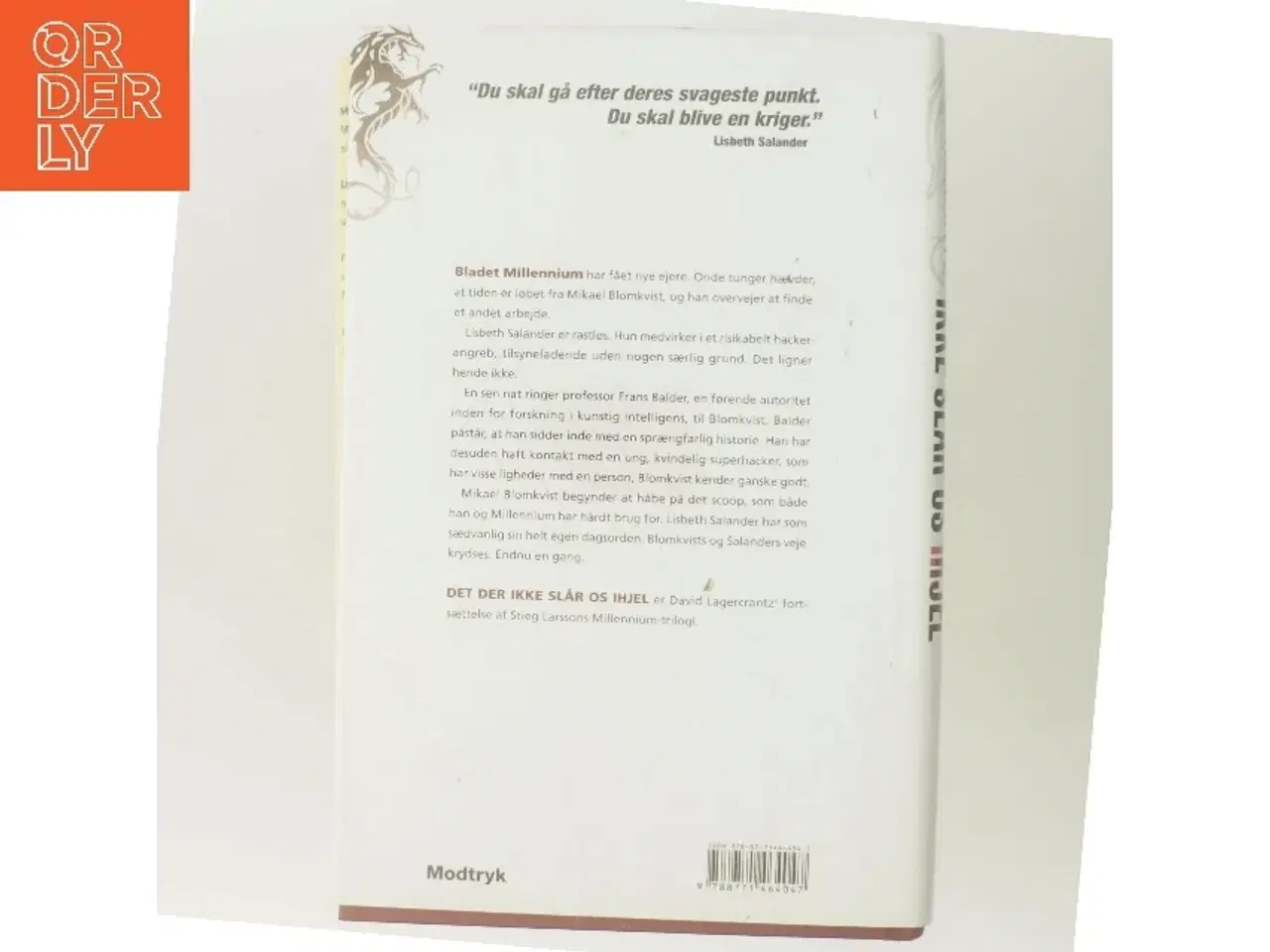Billede 3 - Det der ikke slår os ihjel af David Lagercrantz (Bog)