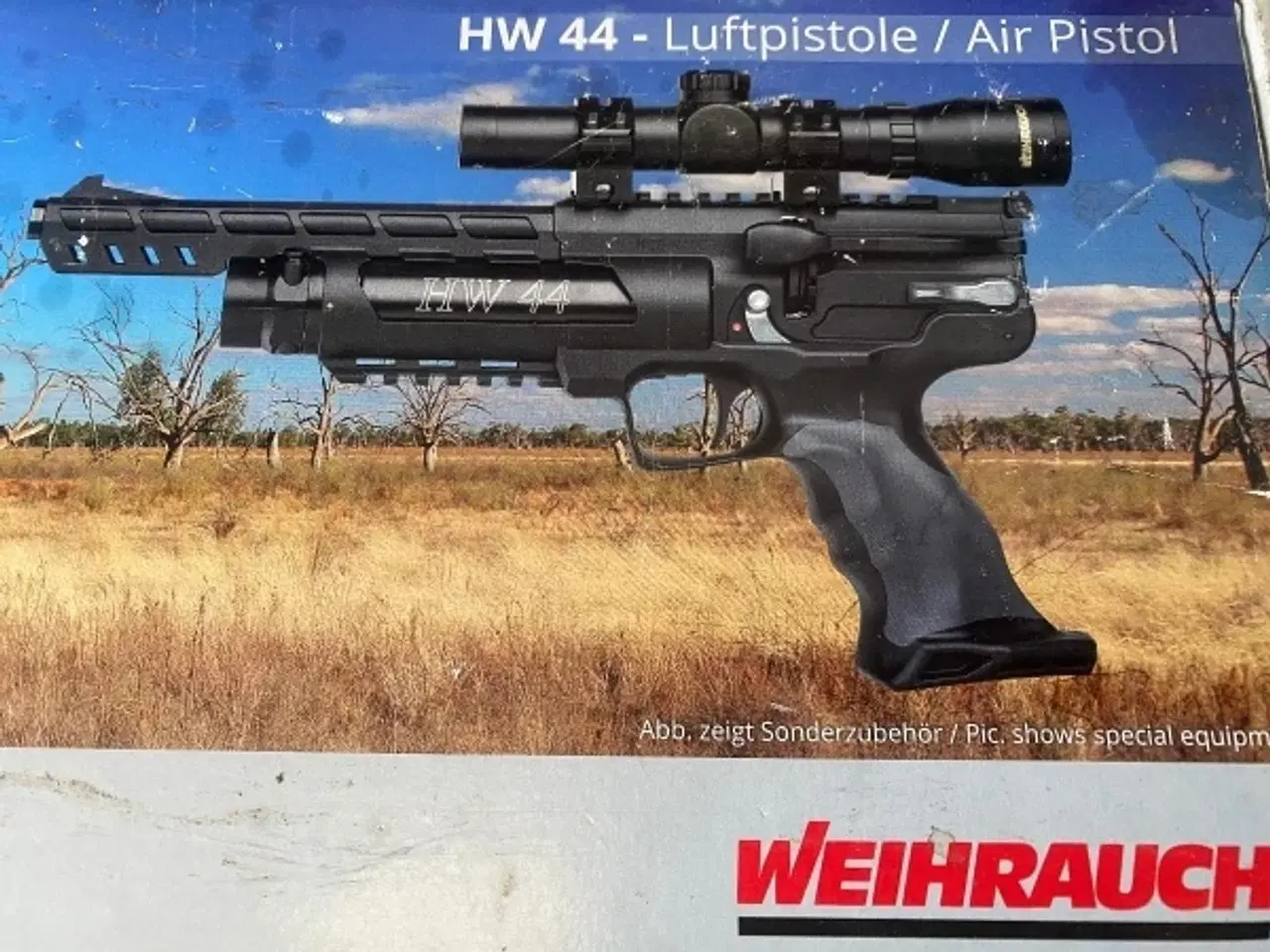 Billede 1 - Weihrauch Hw 44 PCP Luftpistol