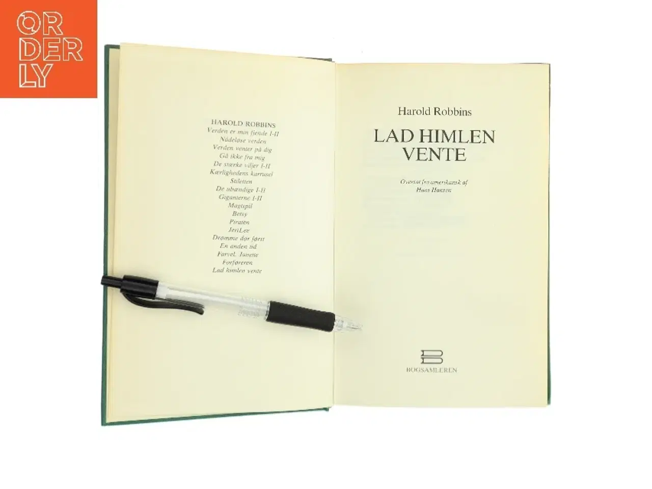 Billede 2 - Lad Himlen Vente af Harold Robbins (Bog)