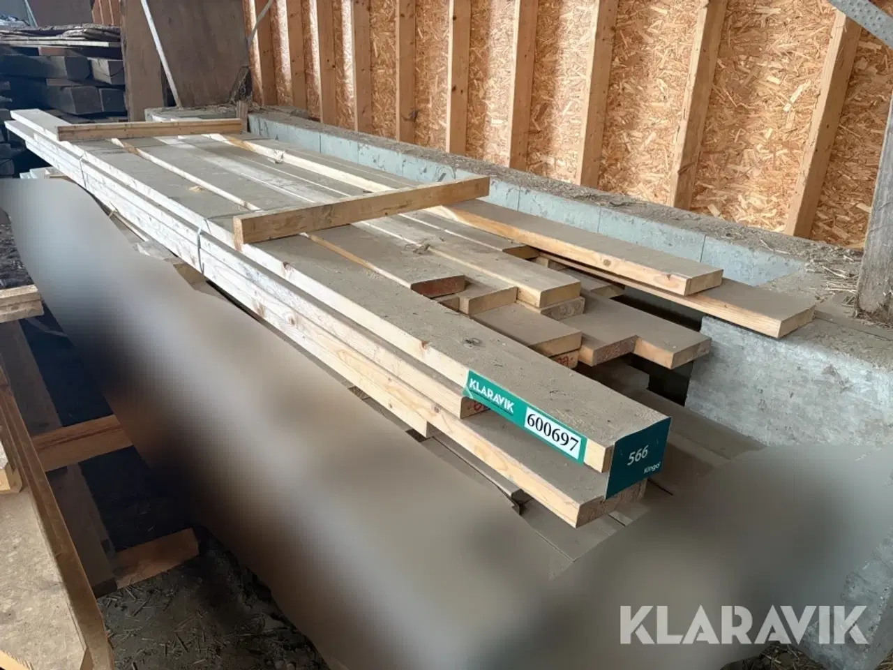 Billede 1 - Spærtræ cirka 140 meter (frasorteret C24)