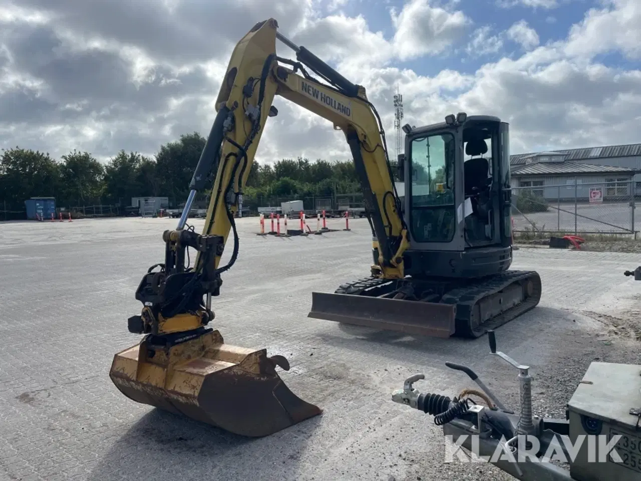 Billede 1 - Gravemaskine Newholland E50B SR med rotortilt