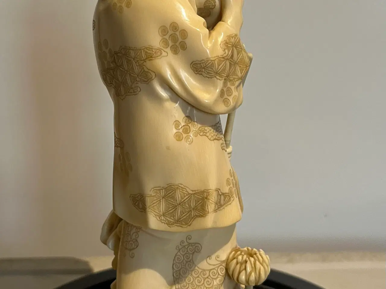 Billede 9 - flot Japanske elfenbensfigur 