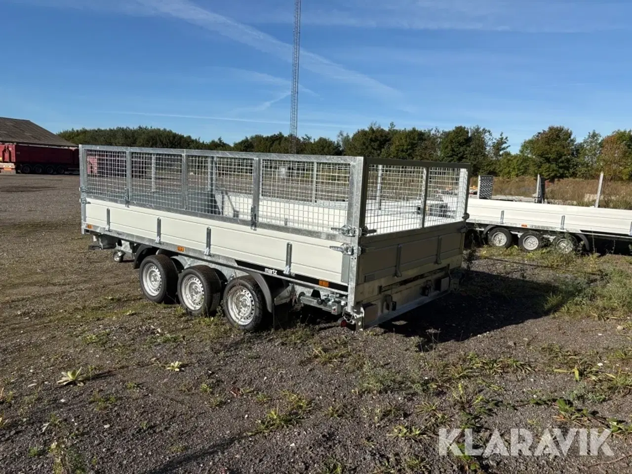 Billede 3 - Tiptrailer Martz Kipper 400/3 C S 3.5t5T