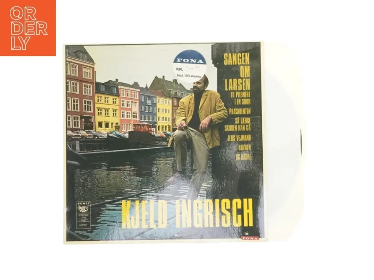 Billede 2 - LP Kjeld Ingrisch - Sangen Om Larsen