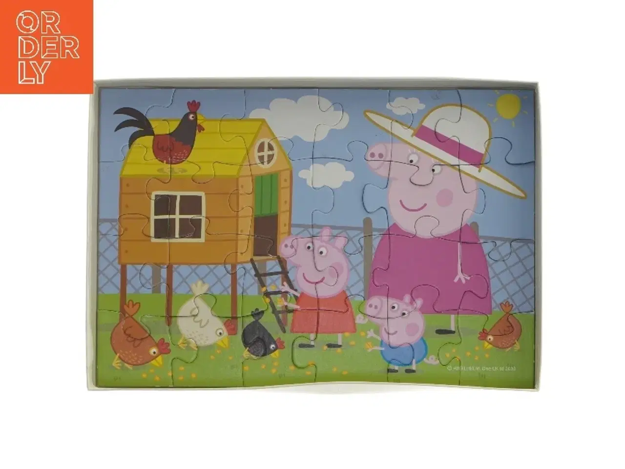 Billede 4 - Peppa Pig puslespil med 24 brikker fra Dino (str. 24 brikker cm)