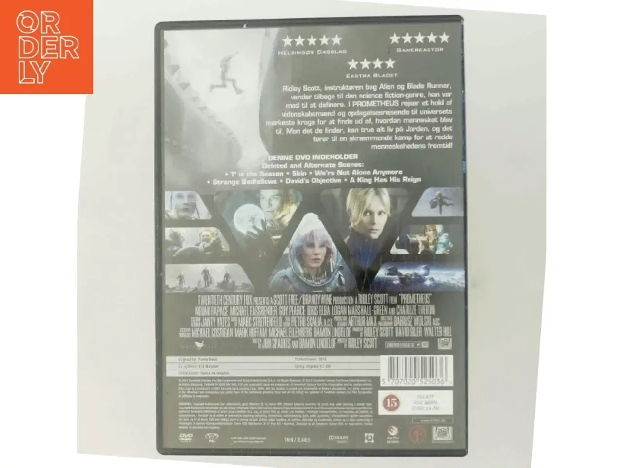 Billede 3 - Prometheus med Noomi Rapace (DVD)