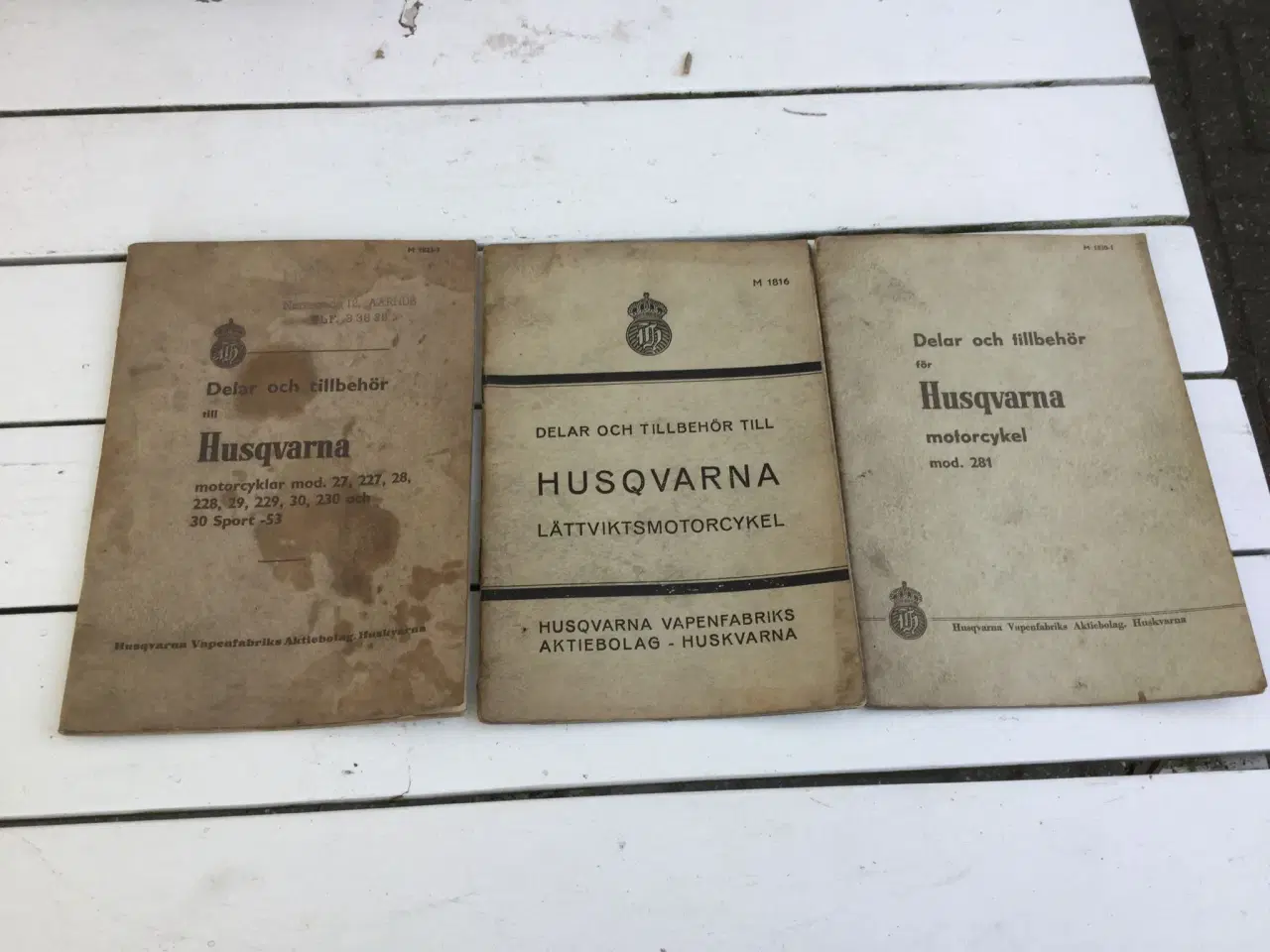 Billede 1 - Husqvarna bøger gamle