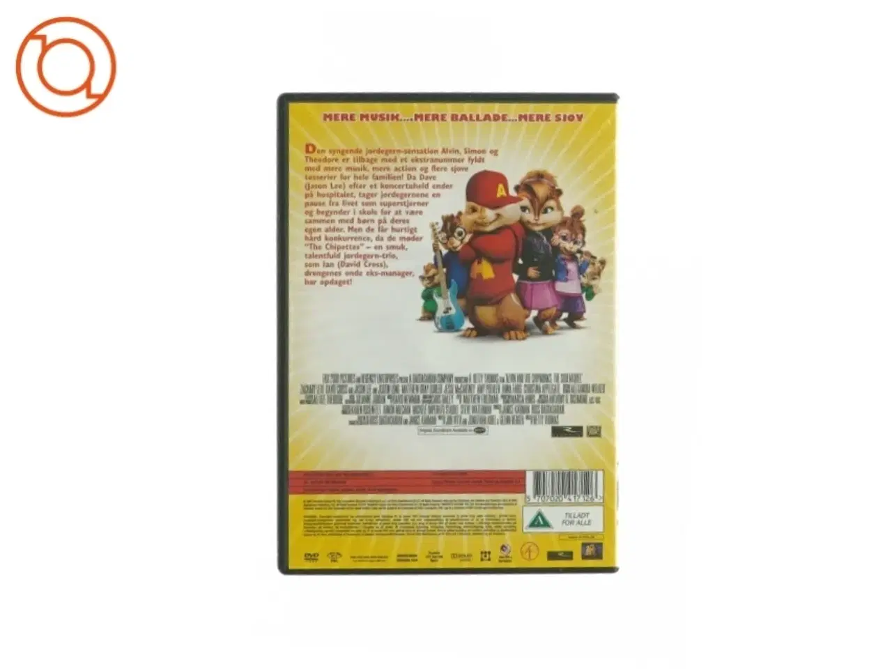 Billede 2 - Alvin og de frække jordegern 2 (DVD)