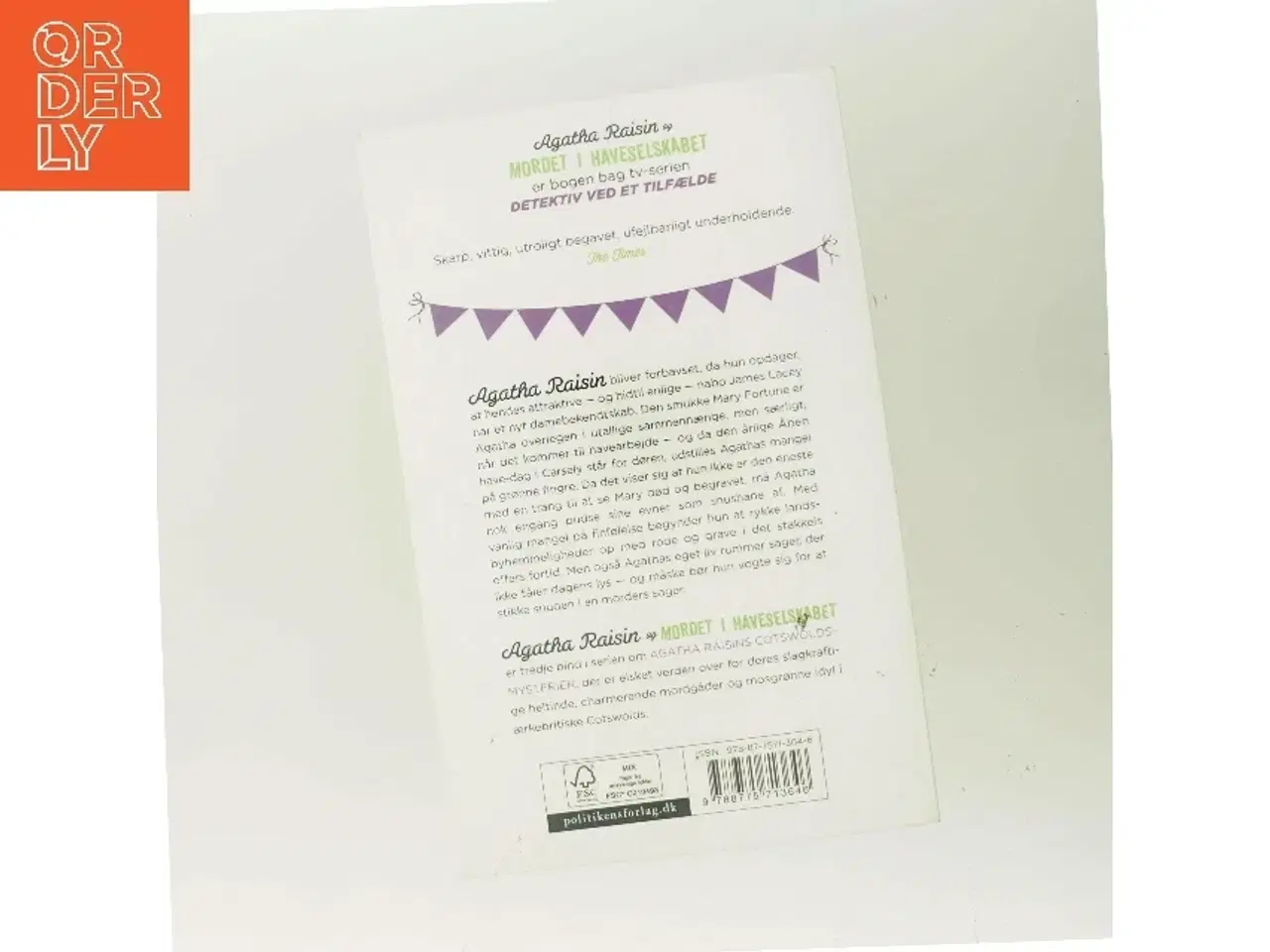 Billede 3 - Agatha Raisin og mordet i Haveselskabet : roman af M. C. Beaton (Bog)