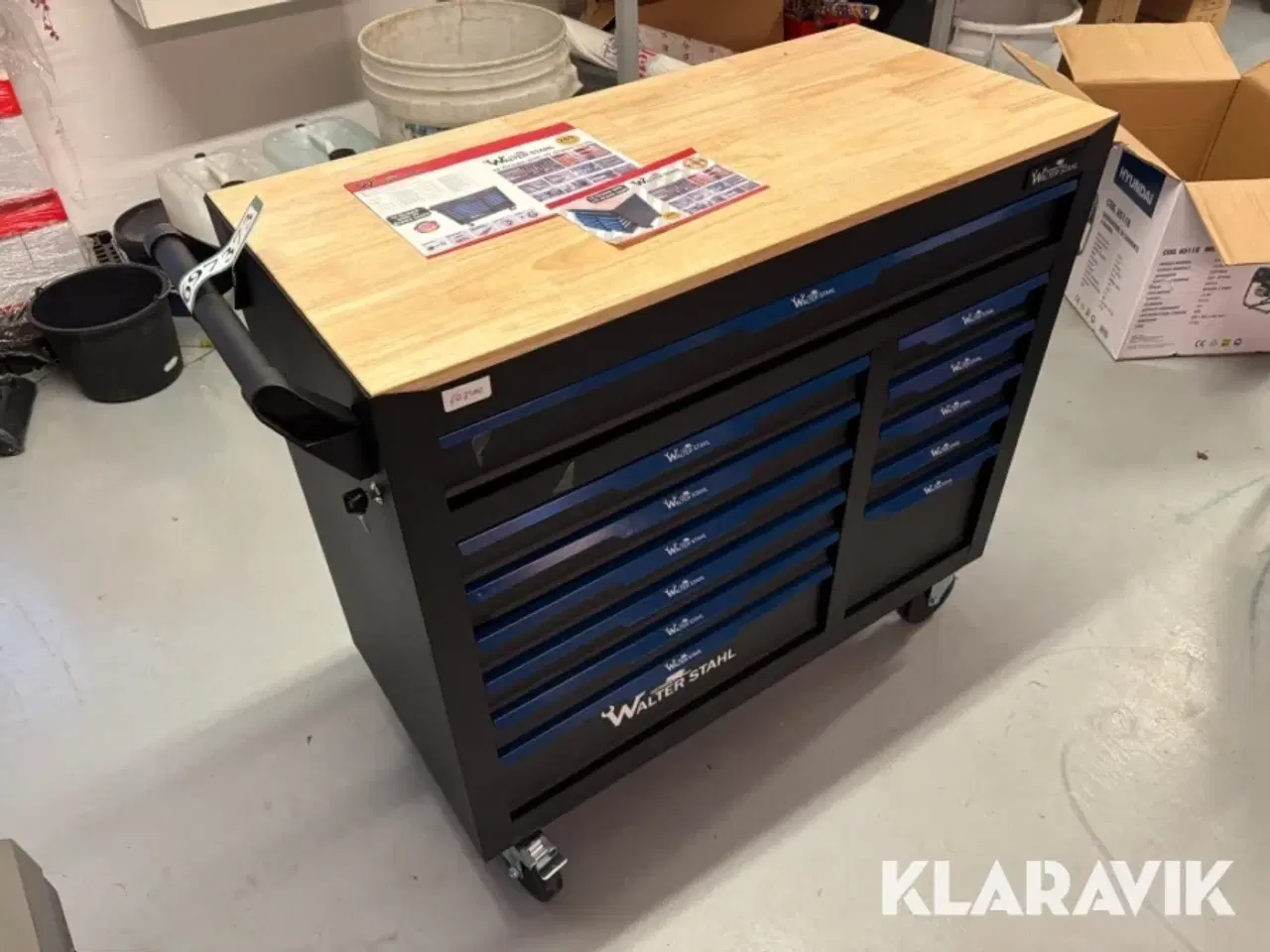 Billede 2 - Komplet værkstedsvogn