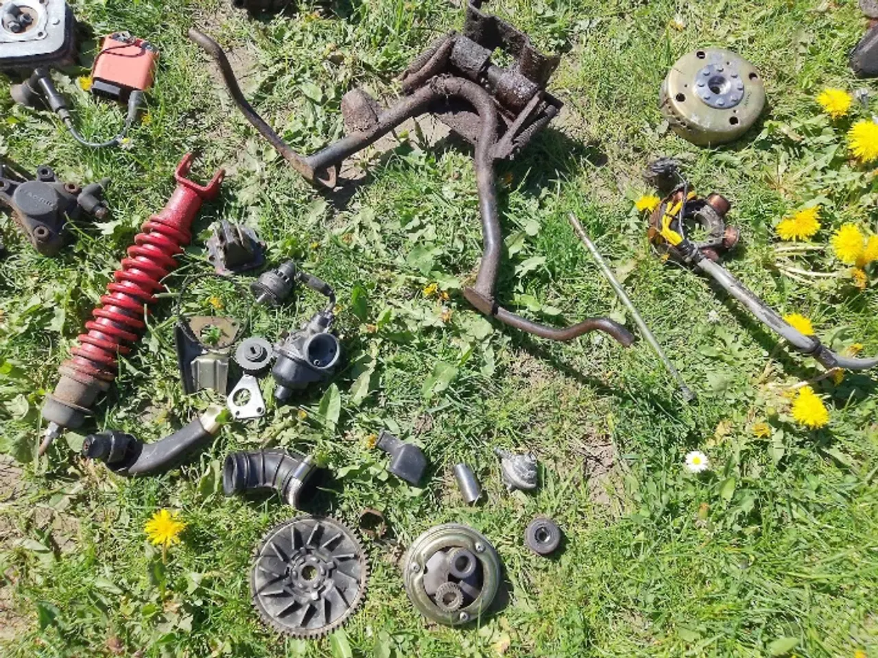 Billede 4 - Dele til gilera stalker sælges